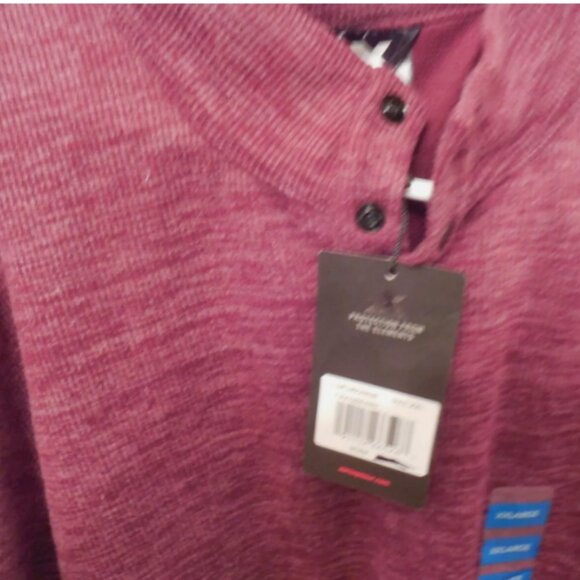 Zeroxposur men's size xxl cranberry fleece pullover - Picture 1 of 3